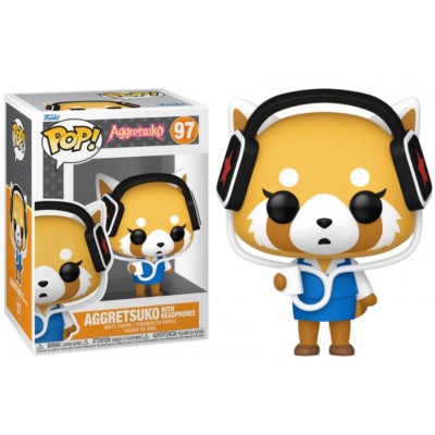 Aggretsuko with Headphones 97 Funko Pop