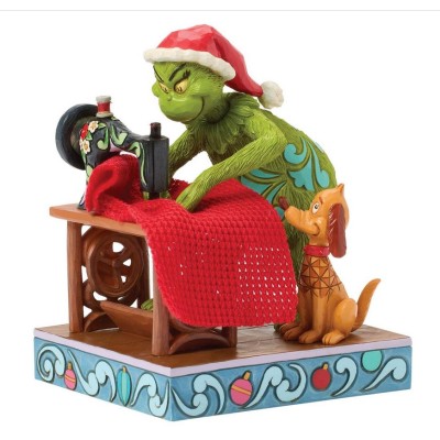 Grinch Machine à Coudre Dr. Seuss Jim Shore