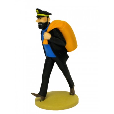 Capitaine Haddock avec Baluchon - Figurine en Résine