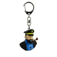 Porte-clés Buste du Capitaine Haddock