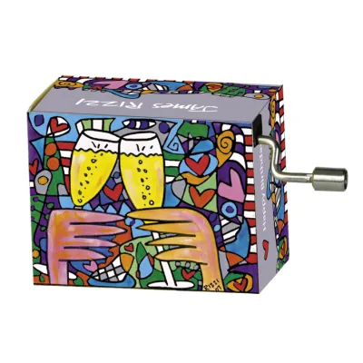 Happy Birthday #322 - James Rizzi Handcrank Music Box
