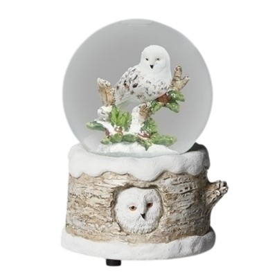 Harfang des Neiges Boule à Neige Musicale