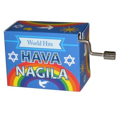 Hava Nagila #239 Handcrank Music Box