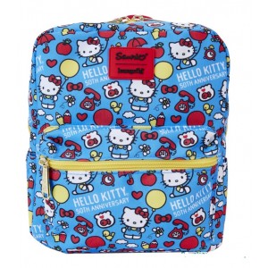 Hello Kitty 50ème Anniversaire Sac à Dos en Nylon Loungefly