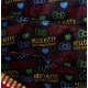Hello Kitty 50ème Anniversaire Sac à Main avec Bandoulière Métallique Loungefly