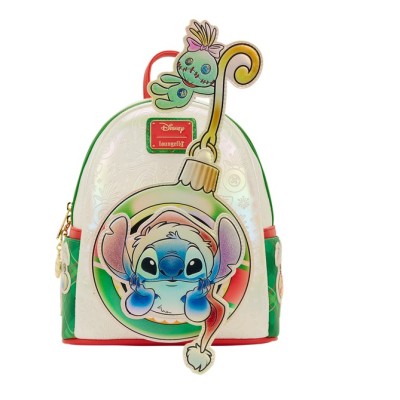 Stitch Boule de Noël Sac à Dos Loungefly Stitch Boule de Noël Sac à Dos Loungefly
