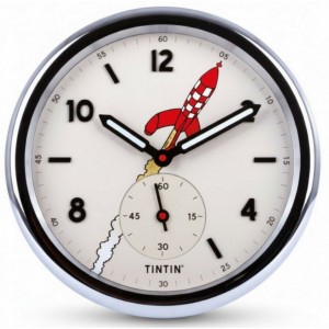 Silver Wall Clock Limited Edition Tintin Silver Wall Clock Limited Edition Tintin