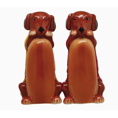 Chiens Saucisses Salière Poivrière Chiens Saucisses Salière Poivrière