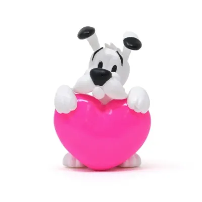 Idéfix Coeur Rose Les Aventures d'Astérix