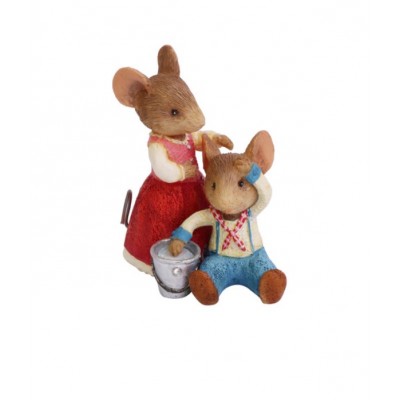 Jack and Jill Mice Tails With Heart