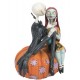 Jack and Sally Pumpkin  Jim Shore Disney Tradition