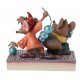 Jaq et Gus Collier de Perles Heartwood Jim Shore Disney Tradition