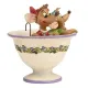 Jaq et Gus Tasse Jim Shore Disney Tradition