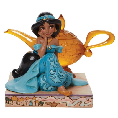 Jasmine and Lamp Jim Shore Disney Tradition