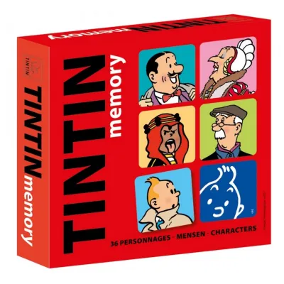 Memory Game Characters Tintin