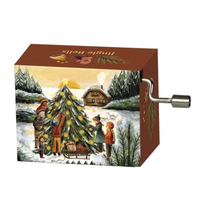 Jingle Bells #260 Rosina Wachtmeister Hand Crank Music Box