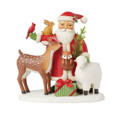 Karla Dornacher Père Noël Gentils Amis de la Forêt