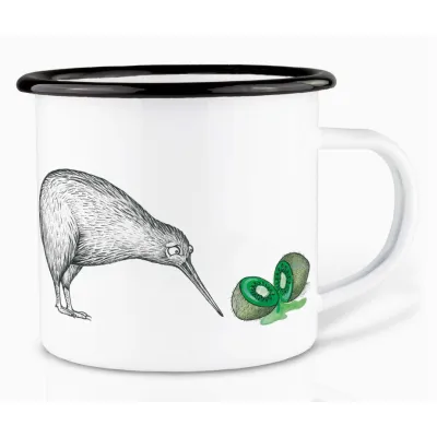 Le Kiwi et Le Kiwi Tasse Camping Ligarti