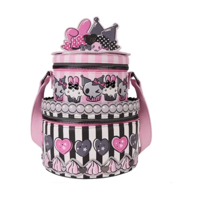 Kuromi and My Melody Crossbody Loungefly
