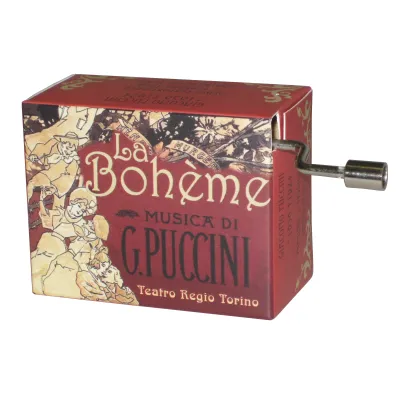 Che Gelida Manina #244 La Bohème de Puccini Boîte à Musique à Manivelle