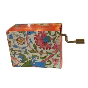 La Vie en Rose - William Morris #315 Handcrank Music Box
