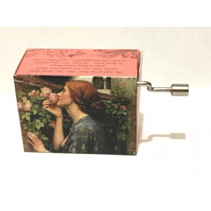 La Vie en Rose Waterhouse #284 Handcrank Music Box