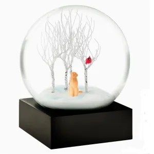 Labrador et Cardinal CoolSnowGlobes Boule à Neige
