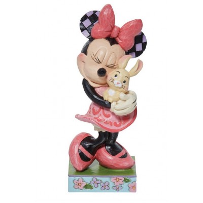 Minnie with Rabbit Jim Shore Disney Tradition