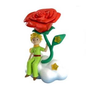 Figurine Le Petit Prince sous la Rose