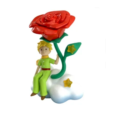 Figurine The Little Prince under the Rose