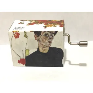 Le Printemps - Egon Schiele #288 Boîte à Musique à Manivelle