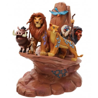 Le Roi Lion Scène Jim Shore Disney Tradition