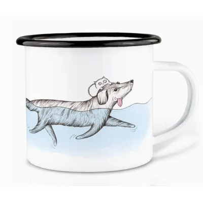 Le Chien Sauveteur Tasse Camping Ligarti