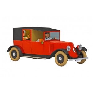 Le Taxi Rouge Automobile de Collection des Albums Tintin