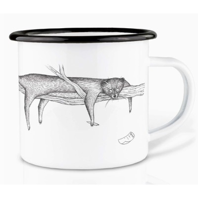 Léopard Paresseux Tasse Camping Ligarti