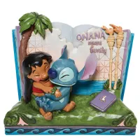 Lilo et Stitch Livre d'Histoires Jim Shore Disney Tradition