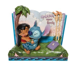 Lilo et Stitch Livre d'Histoires Jim Shore Disney Tradition