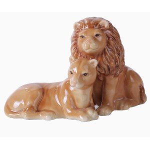 Lions Salière Poivrière