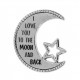 I Love You Moon Lucky Charm