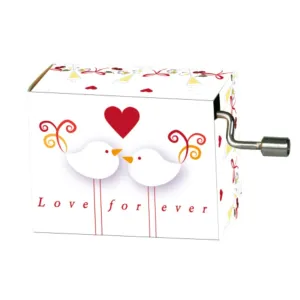 Wedding March Mendelssohn Birds #318 Hand Crank Music Box