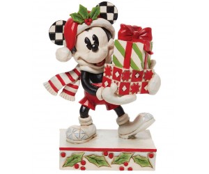 Mickey avec Cadeaux Jim Shore Disney Tradition