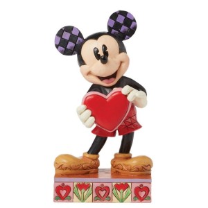 Mickey with Heart Disney Tradition Jim Shore