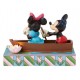 Mickey and Minnie Love Rowboat Disney Tradition Jim Shore