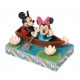 Mickey et Minnie en Canot Disney Traditions Jim Shore