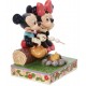 Mickey et Minnie Feu de Camp  Jim Shore Disney Tradition