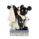 Mickey et Minnie Mariage Jim Shore Disney Tradition