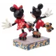 Mickey and Minnie Roller Skating Jim Shore Disney Tradition