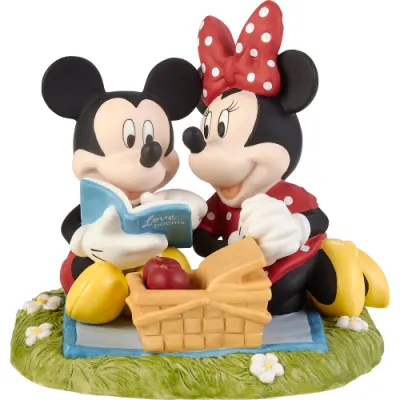 Mickey and Minnie Pic-Nic Disney Precious Moments