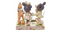 Mickey, Minnie et Pluto Jim Shore Disney Tradition