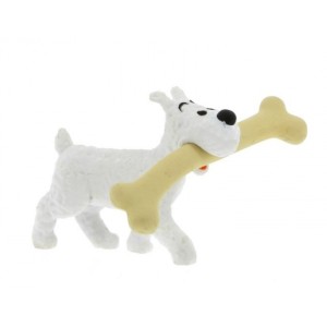Milou avec Os en PVC